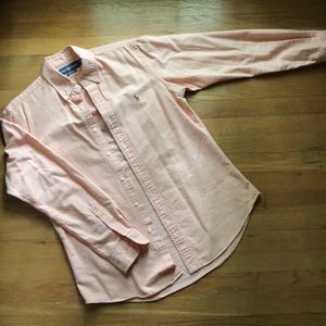 Polo Men’s Sherbet Colored Button Down - Medium